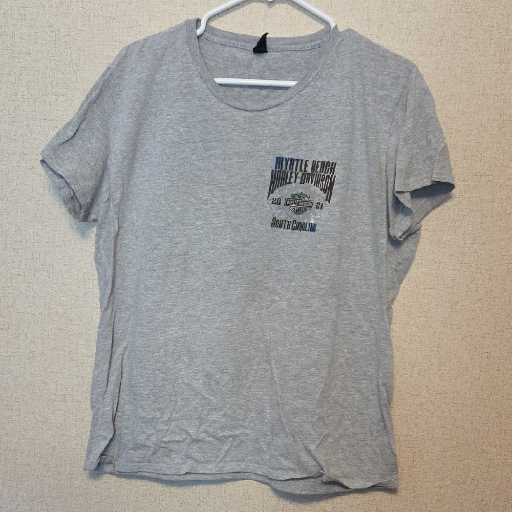 Harley-Davidson Light Gray Women's Tee